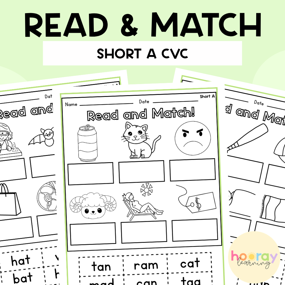 Short A Read and Match