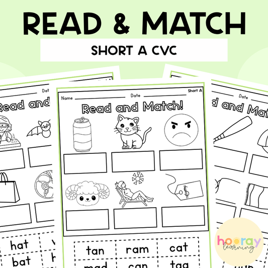 Short A Read and Match