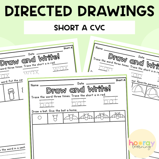 Short A Directed Drawings