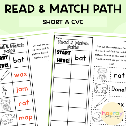 Short A Read and Match Path