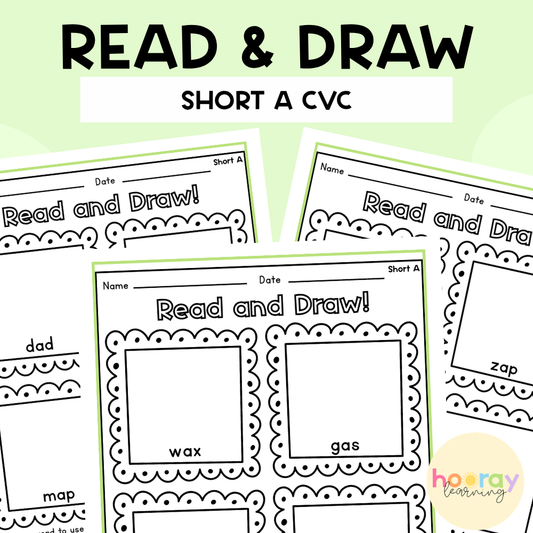 Short A Read and Draw
