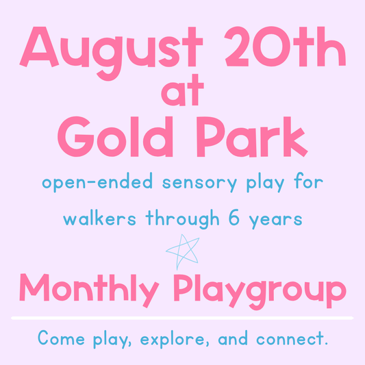 August 20th Playgroup